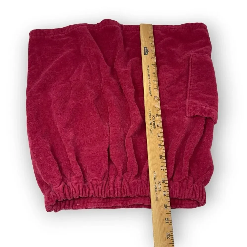 Melsimo Towel Selections Vintage Body Wrap Around Towel Cover Up Terry Cloth Red